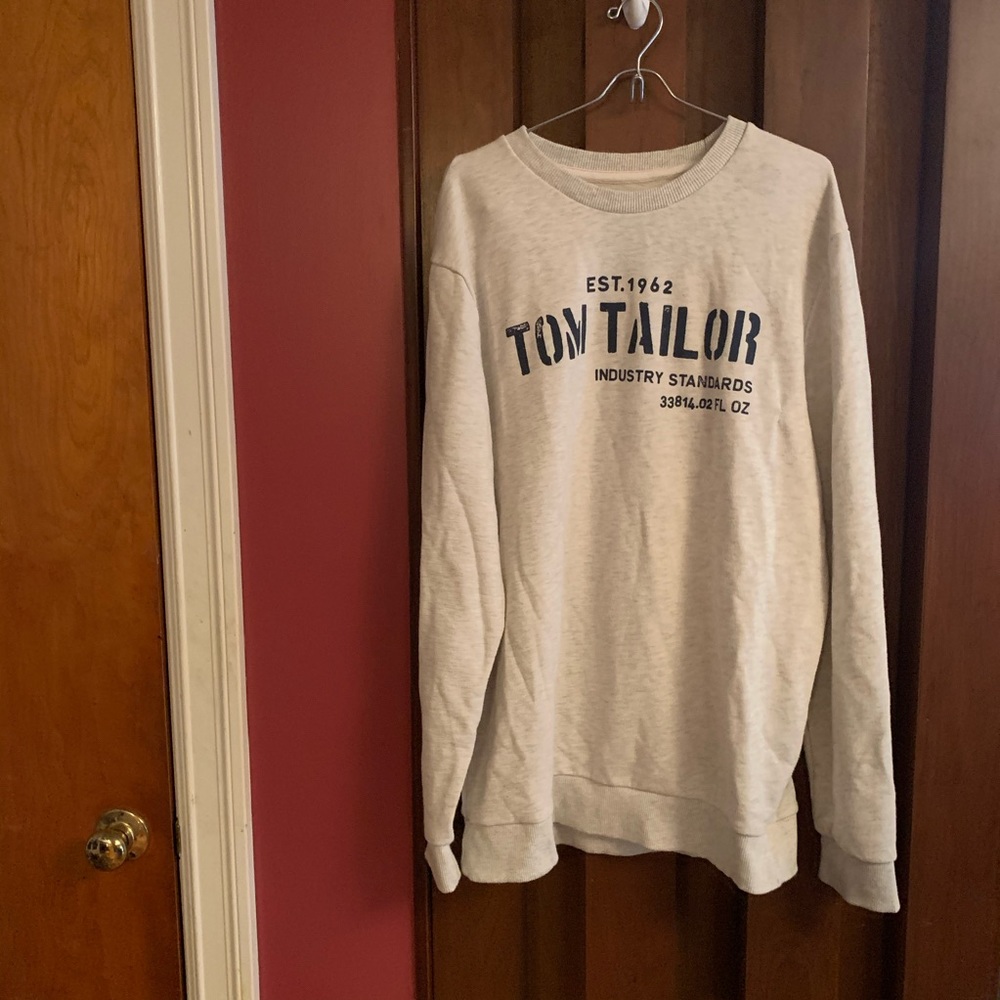 Tom Tailors gray sweatshirt xl